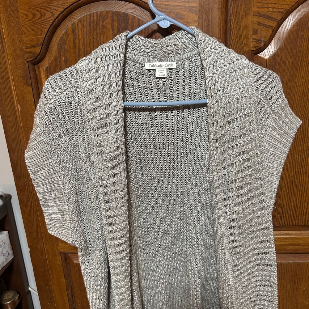 Coldwater Creek Silver Women's Cardigan